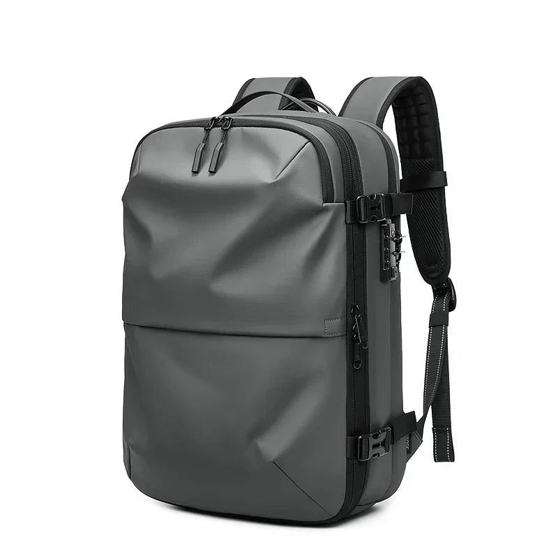17" Vacuum Compression Backpack – Expandable, Waterproof & Secure
