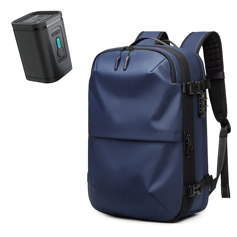 17" Vacuum Compression Backpack – Expandable, Waterproof & Secure