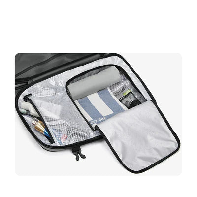 17" Vacuum Compression Backpack – Expandable, Waterproof & Secure