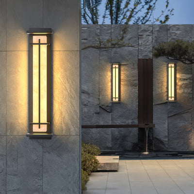 Square Outdoor Wall Light – Weatherproof LED Fixture with Modern Design