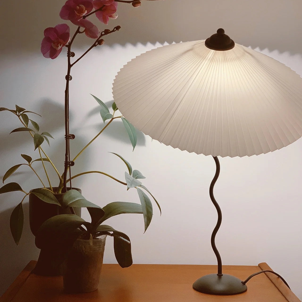 Squiggle Table Lamp – Modern Artistic Lighting for a Stylish Touch