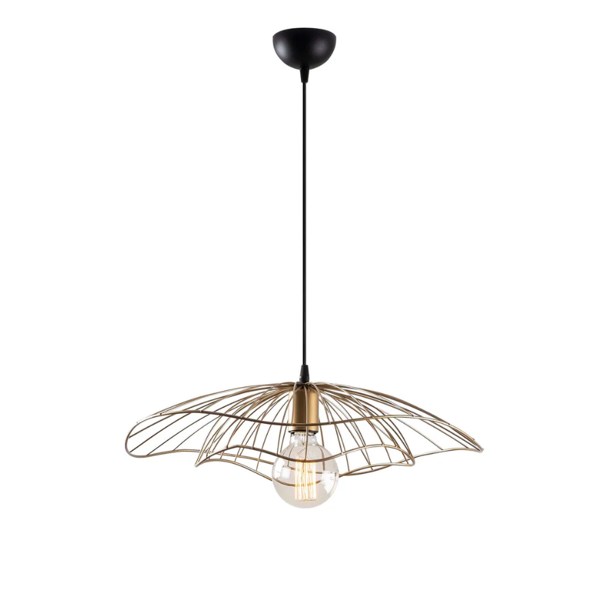Golden Petal Pendant Light – Artistic and Luxurious Design for Elegant Interiors