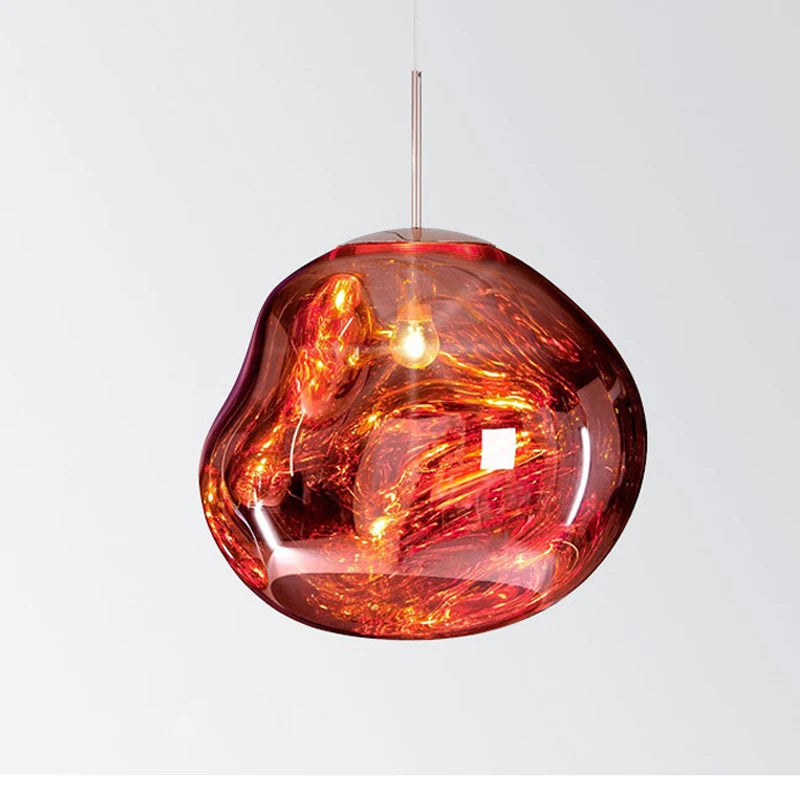 Aurora Pendant Light – Elegant Modern Glass Lighting for a Warm Ambiance
