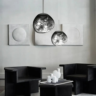 Aurora Pendant Light – Elegant Modern Glass Lighting for a Warm Ambiance