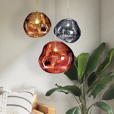 Aurora Pendant Light – Elegant Modern Glass Lighting for a Warm Ambiance
