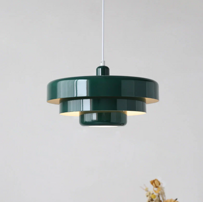 Bauhaus Mid-Century Iron Pendant Light – Iconic & Durable