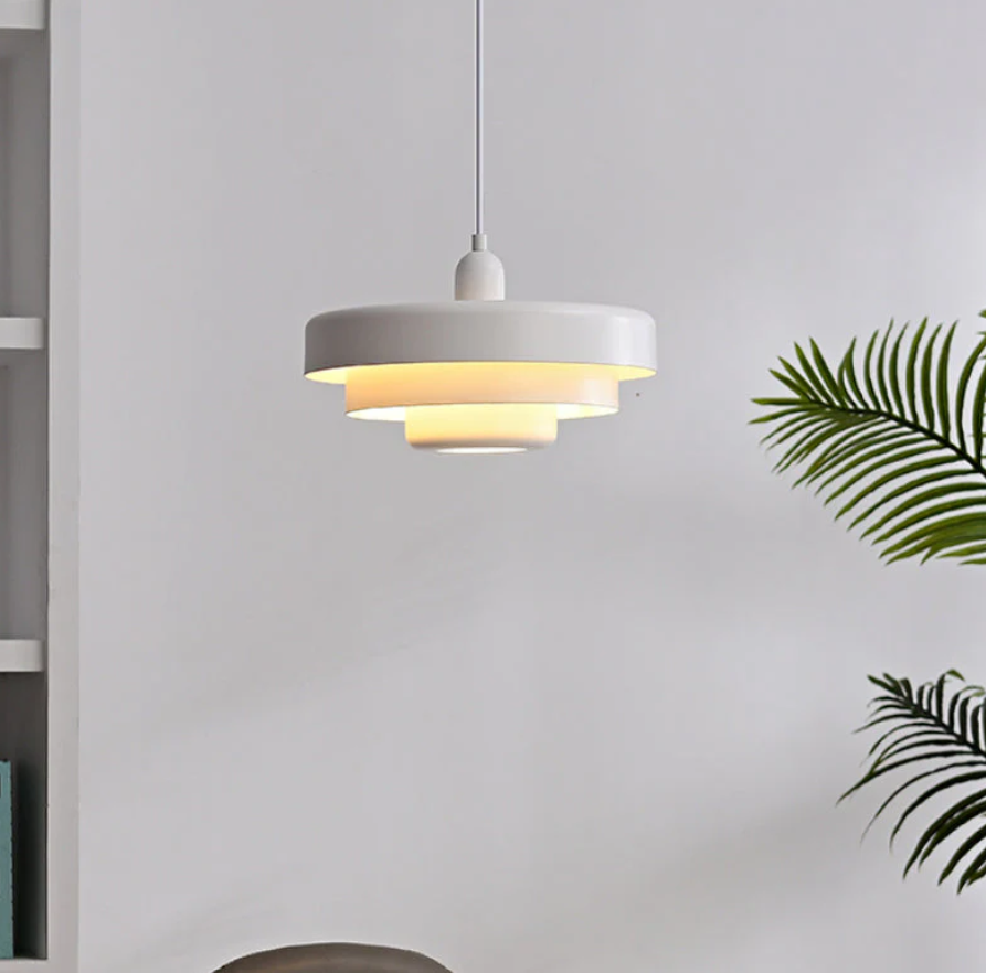 Bauhaus Mid-Century Iron Pendant Light – Iconic & Durable