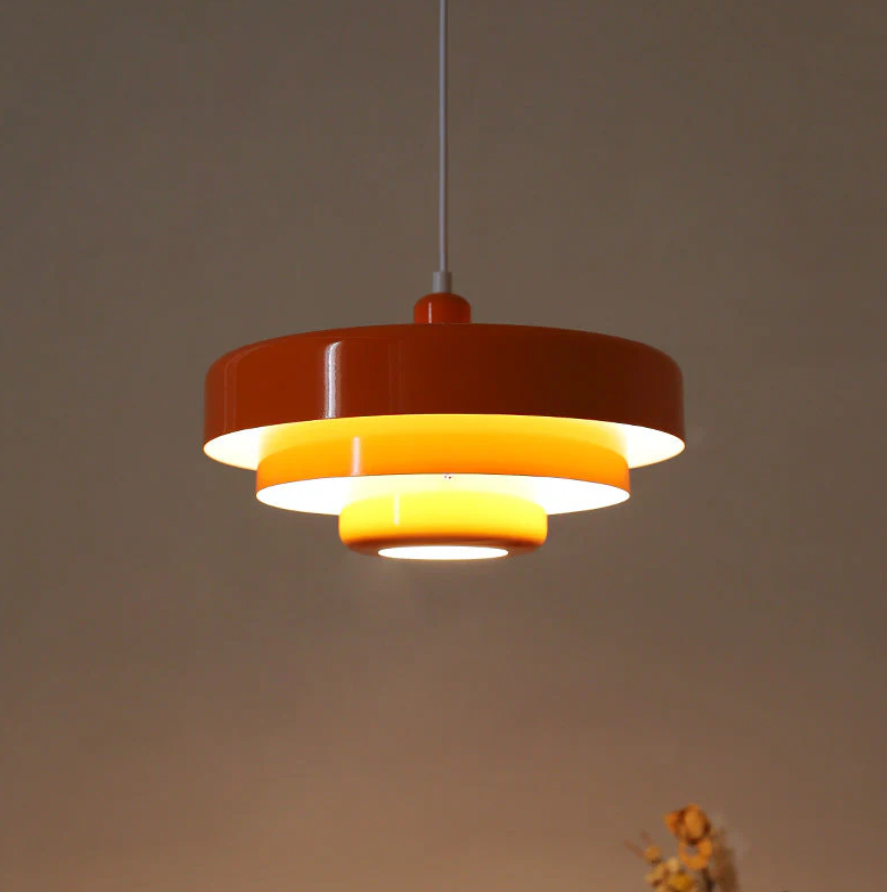 Bauhaus Mid-Century Iron Pendant Light – Iconic & Durable