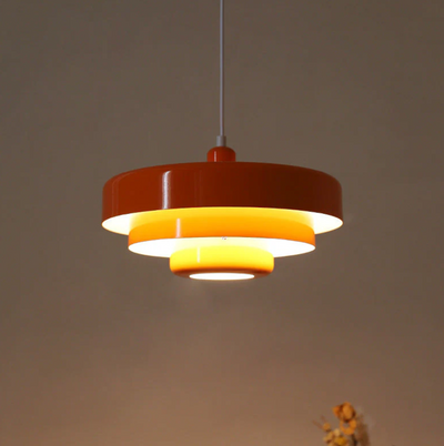 Bauhaus Mid-Century Iron Pendant Light – Iconic & Durable