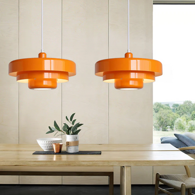 Bauhaus Mid-Century Iron Pendant Light – Iconic & Durable