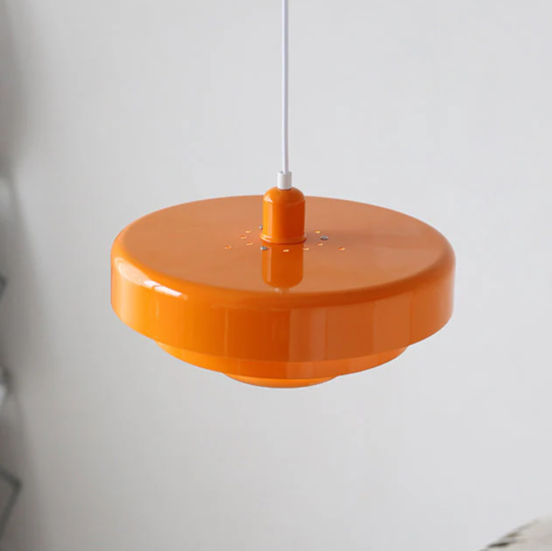 Bauhaus Mid-Century Iron Pendant Light – Iconic & Durable