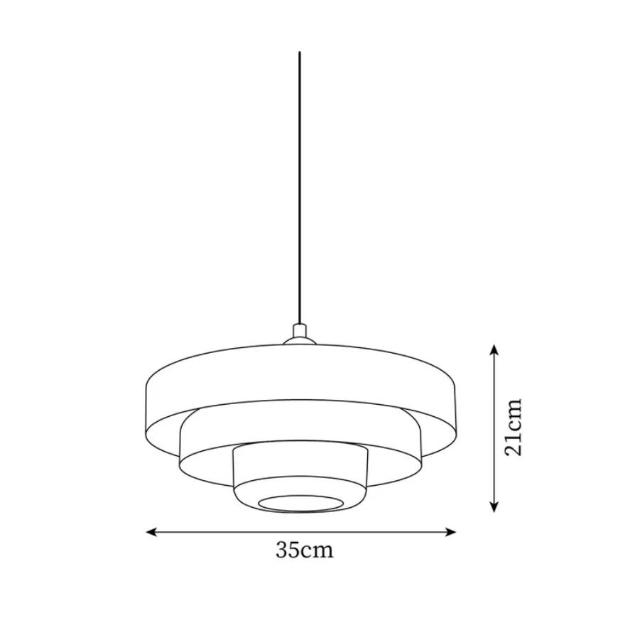 Bauhaus Mid-Century Iron Pendant Light – Iconic & Durable