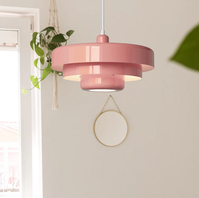 Bauhaus Mid-Century Iron Pendant Light – Iconic & Durable