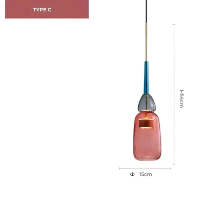 Coloured Glass Pendant Light – Modern and Elegant Lighting for Any Room