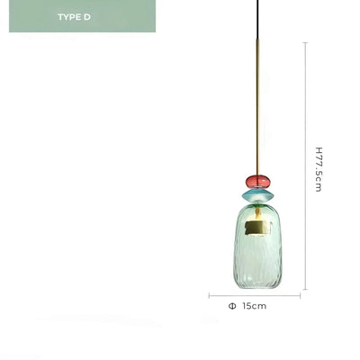 Coloured Glass Pendant Light – Modern and Elegant Lighting for Any Room