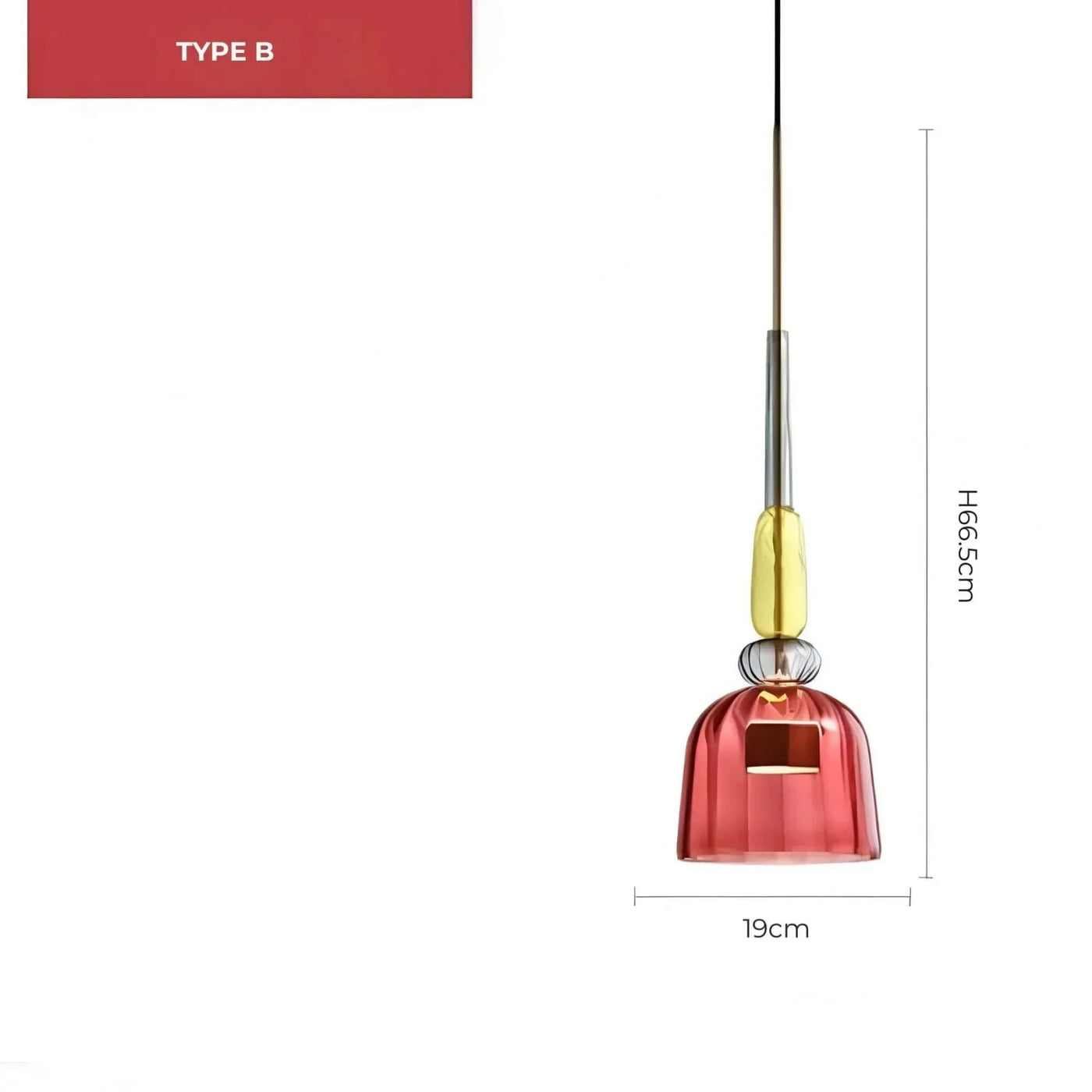 Coloured Glass Pendant Light – Modern and Elegant Lighting for Any Room