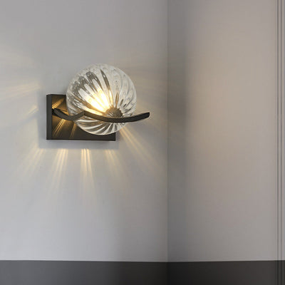 Modern Glass LED Wall Light – Sleek & Elegant Accent Lighting