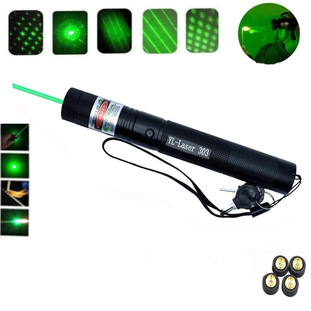 LumiPrécis 303 Laser Pointer – High-Visibility Green Beam for Precision and Durability