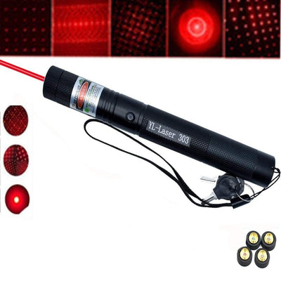 LumiPrécis 303 Laser Pointer – High-Visibility Green Beam for Precision and Durability