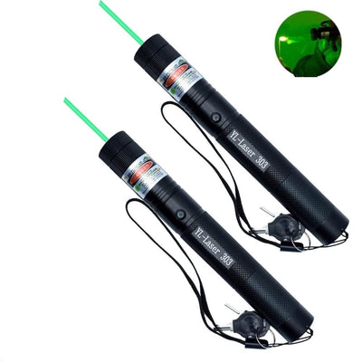 LumiPrécis 303 Laser Pointer – High-Visibility Green Beam for Precision and Durability