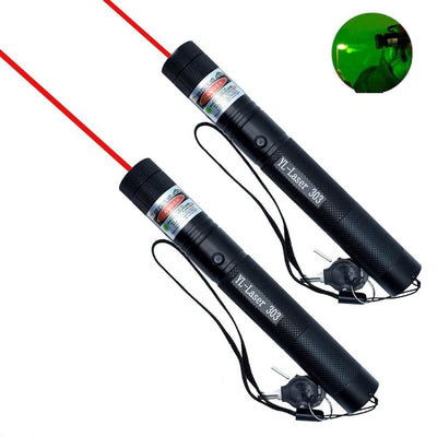 LumiPrécis 303 Laser Pointer – High-Visibility Green Beam for Precision and Durability