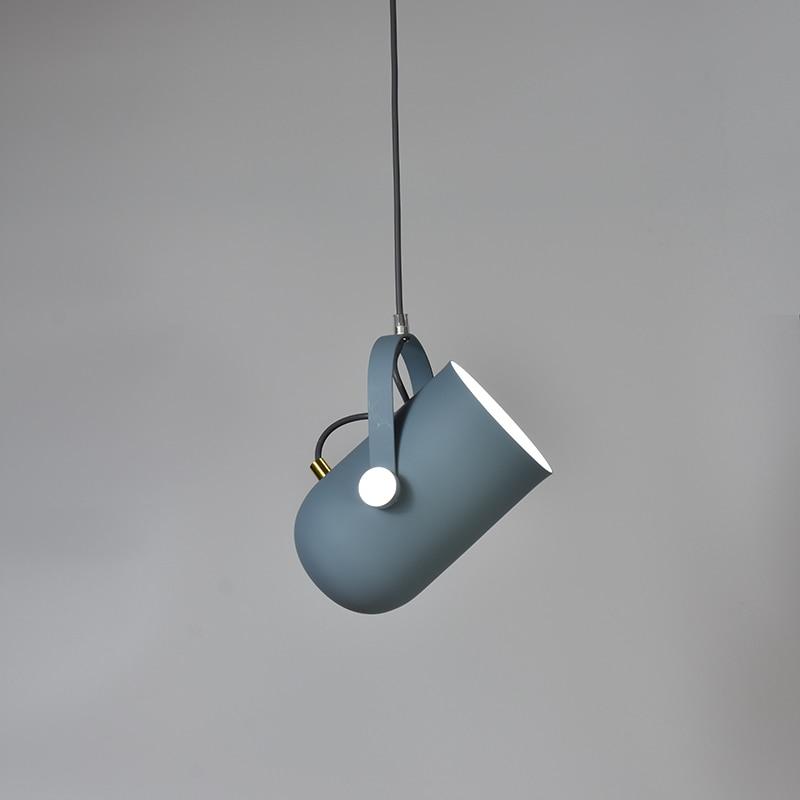 Nordic Angle Drop Pendant Light – Modern Aluminium Statement Piece