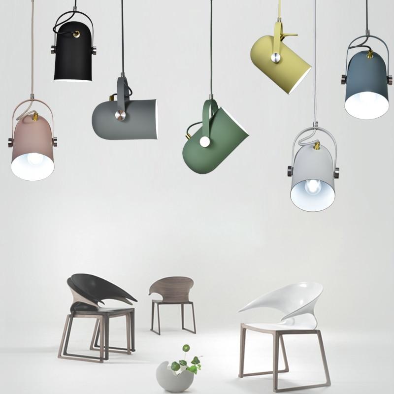 Nordic Angle Drop Pendant Light – Modern Aluminium Statement Piece