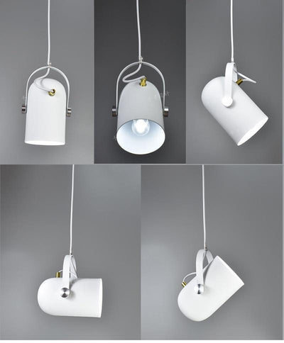 Nordic Angle Drop Pendant Light – Modern Aluminium Statement Piece