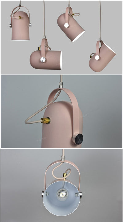 Nordic Angle Drop Pendant Light – Modern Aluminium Statement Piece