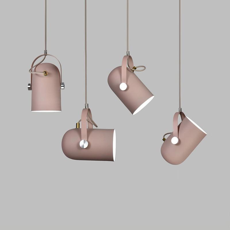 Nordic Angle Drop Pendant Light – Modern Aluminium Statement Piece