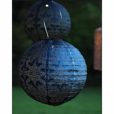 Solar Globe Lantern – Marrakesh-Inspired Outdoor Solar Light