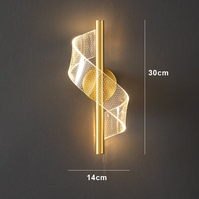Glasspilar™ Luxury Wall Light – Elegant Glass Candelabra LED Fixture (Dimmable)