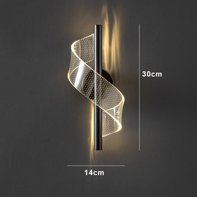 Glasspilar™ Luxury Wall Light – Elegant Glass Candelabra LED Fixture (Dimmable)
