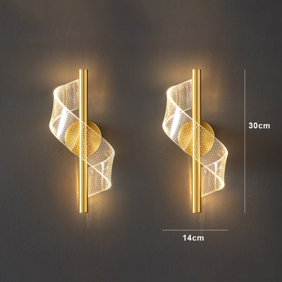 Glasspilar™ Luxury Wall Light – Elegant Glass Candelabra LED Fixture (Dimmable)