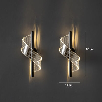 Glasspilar™ Luxury Wall Light – Elegant Glass Candelabra LED Fixture (Dimmable)