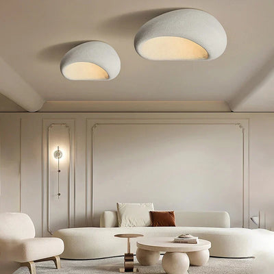 Wabi-Sabi Ceiling Light – Minimalist Elegance with a Tranquil Glow